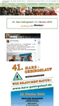 Mobile Screenshot of harz-gebirgslauf.de